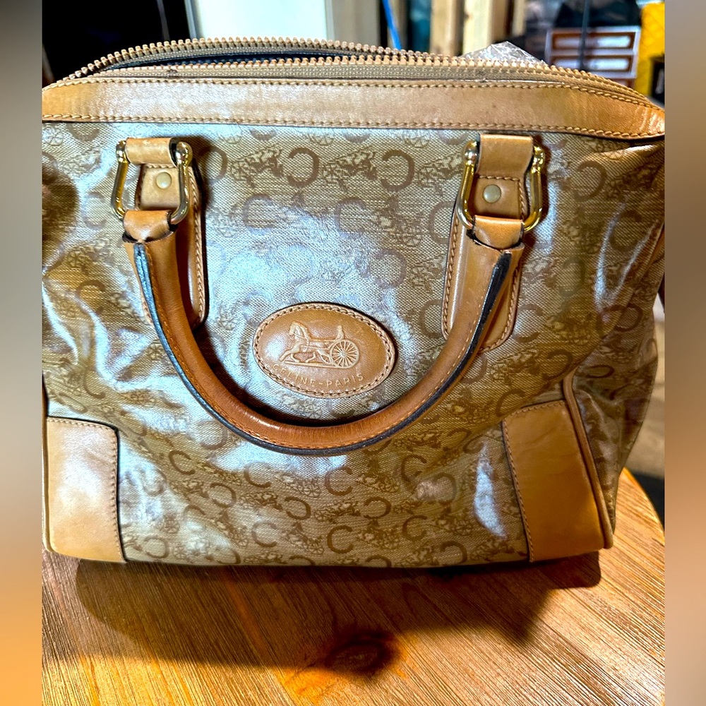 Celine Macadam Boston bag In clean good used condition